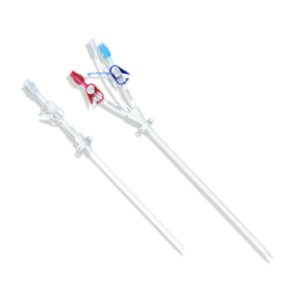 Triple Lumen Straight Single Lumen Straight