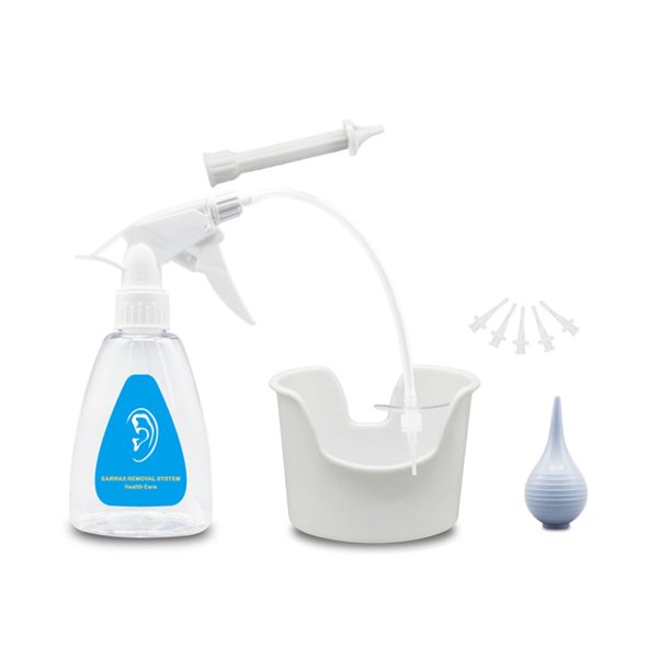 Ear Irrigation and acumen removal