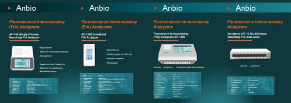 Anbio AF-100 Fluorescence Immunoassay Analyzer